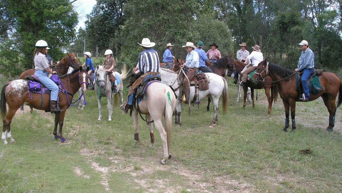Logan River Redlands Horse Trail Riding club celebrates change rooms.