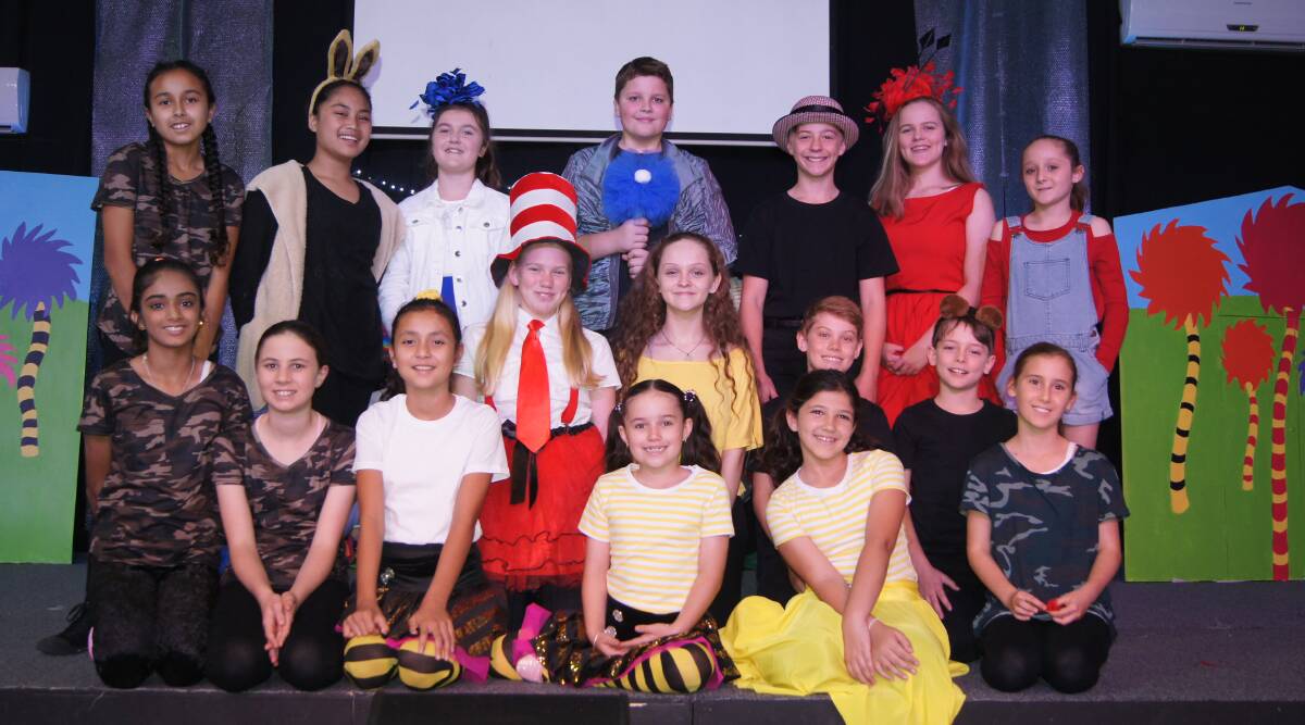 SHOWTIME: Hills College students are performing their Dr Seuss themed school musical at Jimboomba JC Family Church on Friday and Saturday night. Photo: Jacob Wilson