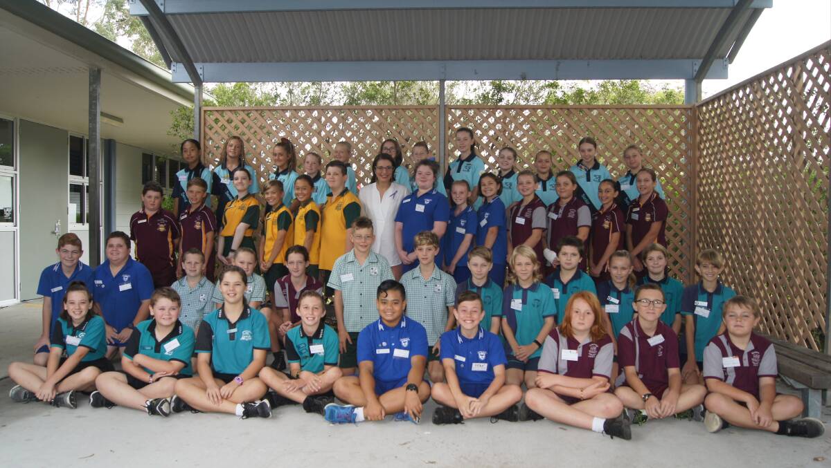 LEADERS: Students from eight state schools in West Logan and the Scenic Rim attended a leadership day at Flagstone State School on Friday, March 8. Photo: Jacob Wilson