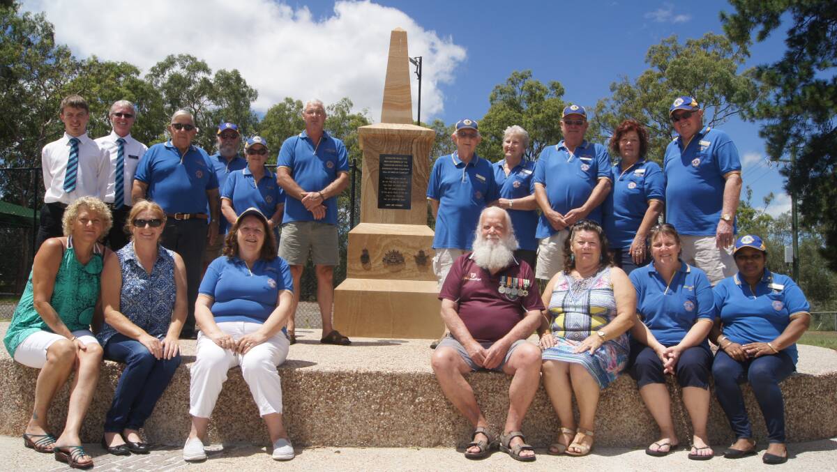 Tamborine Village Lions Club members were proud to celebrate the cenotaph at the Tamborine Memorial Hall. Photo: Jacob Wilson