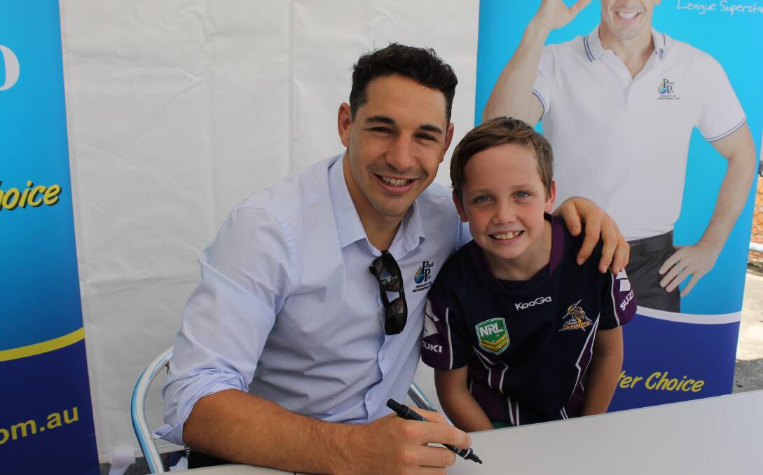 PROGRAM: Logan City Council has launched the Move it Logan program inspired by Queensland rugby league legends Billy Slater.