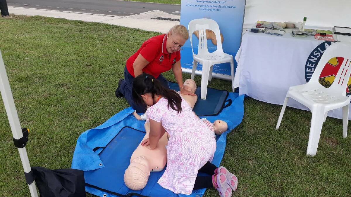 SAVING LIVES: Logan and Districts Local Ambulance Committee secretary June Nielsen is passionate about teaching CPR awareness. Photo: Supplied