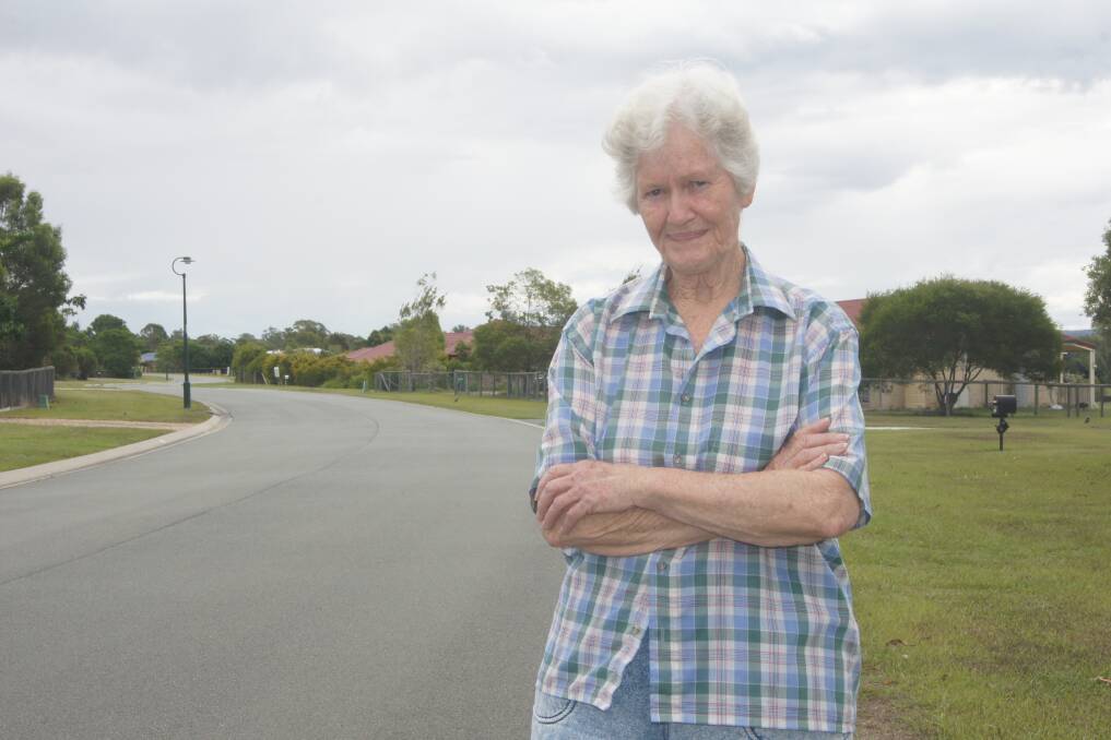 IMPORTANT MESSAGE: Glenlogan Lakes resident Beverly Bass wants to see pet owners take greater responsibility following the death of her pet dog Sweetie. Photo: Jacob Wilson