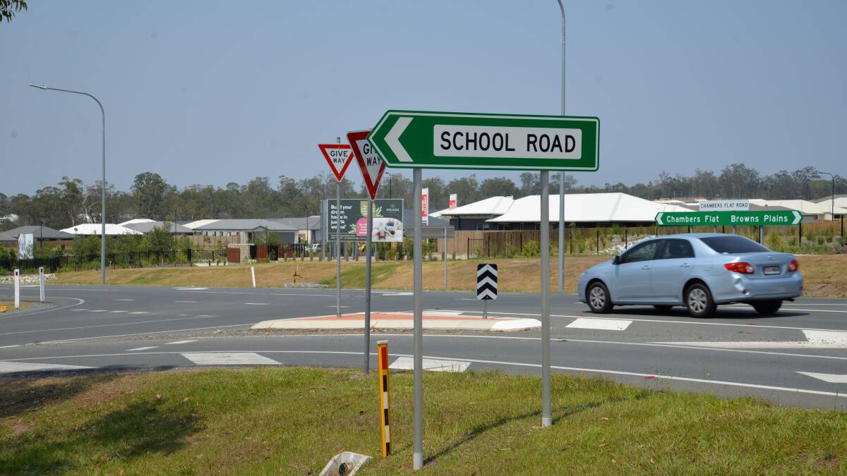 PRIORITY LIST: The Chambers Flat Road and School Road intersection at Park Ridge is set to be upgraded.