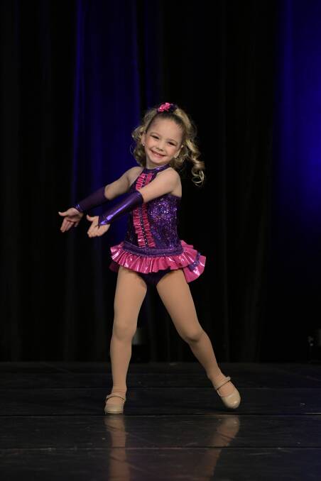Holly Kenyon at the National Dance Championships Competition in Melbourne.