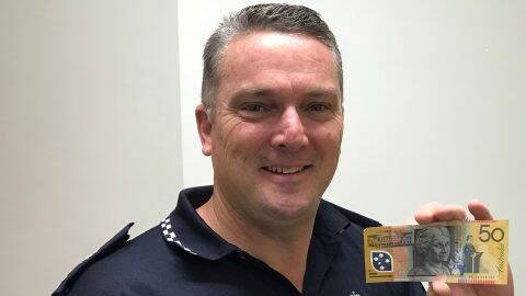 DON"T BE FOOLED: Browns Plains Police Senior Sergeant Michael Leafe.