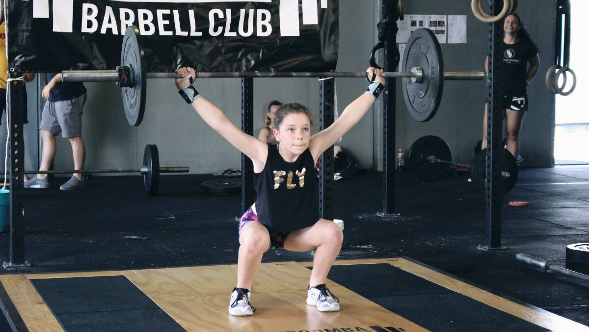 STRONG: Aliyah Brightwell won gold medals in the Queensland under 15 and youth championships held on July 27 and 28. 