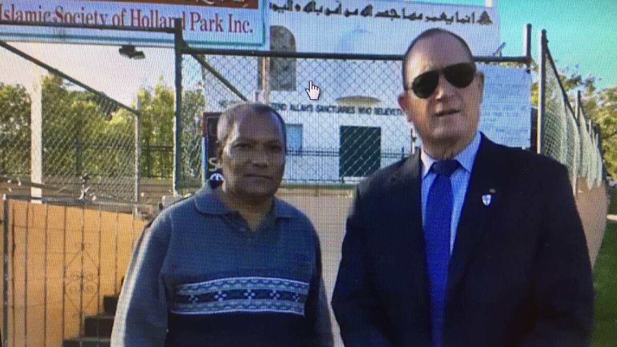 Paul Taylor and Fraser Anning appeared in a campaign video leading up to the 2019 federal election.