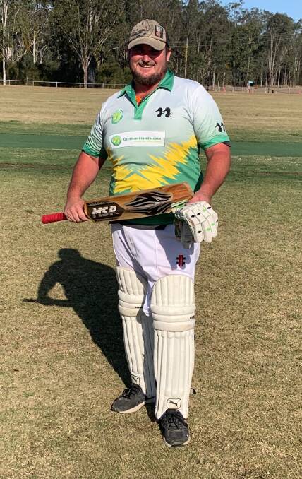 LAST MAN STANDING: Duck Duck Gone saviour Lachie Ryder scored a record 97 runs to guide his team to victory against No Limits.