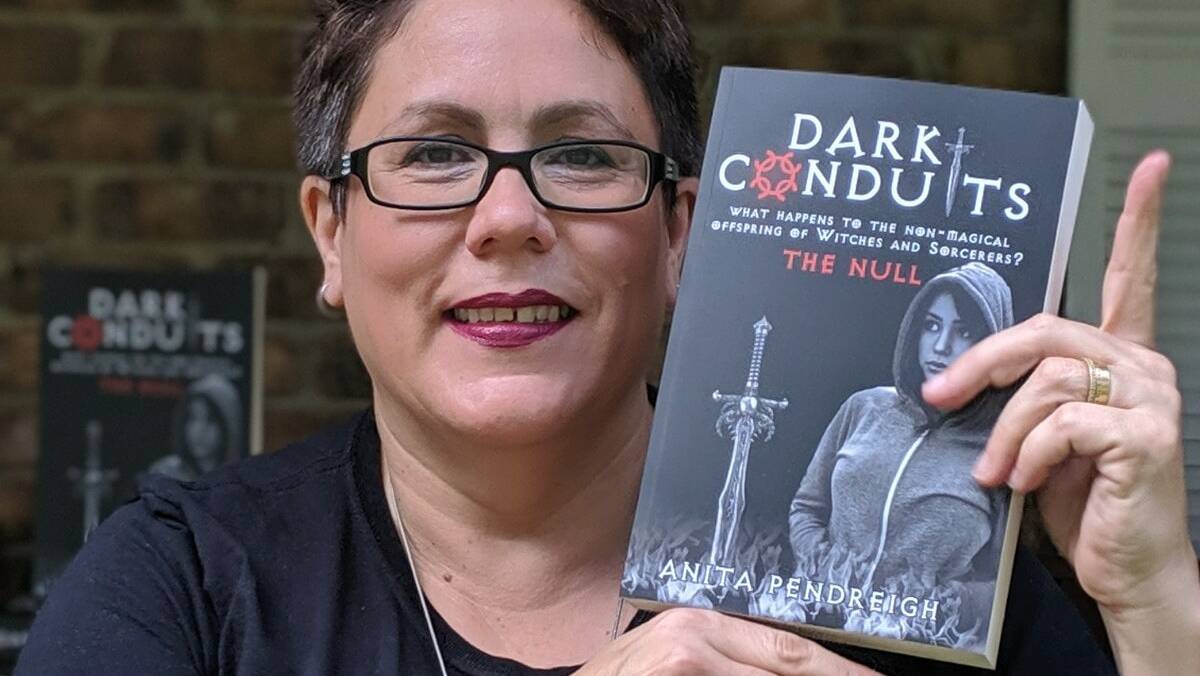 DEBUT: Jimboomba resident Anita Pendreigh launched her Dark Conduits novel at Logan Village on May 25. 