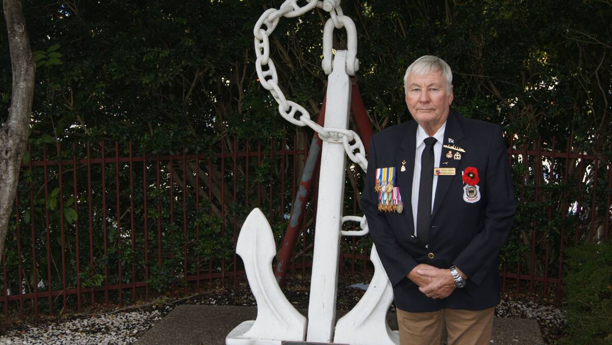 COMMEMORATION: Greenbank RSL board member Michael Brophy will open the Merchant Mariners Day ceremony at Greenbank RSL on August 31. Photo: Jacob Wilson