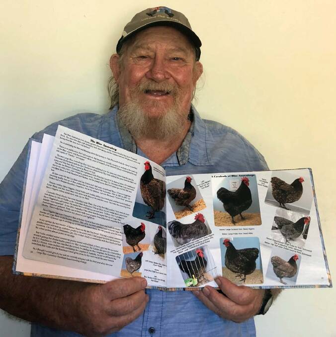 OFF THE PRESS: Mundoolun poultry breeder and author Ross Summerell has donated his book The Allure of the Australorp to Logan City Council libraries.