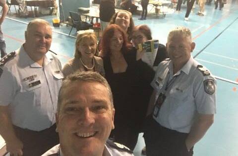 CAREER EXPO: Browns Plains police officers informed students and parents about starting a career in the Queensland Police Service at Park Ridge State School.