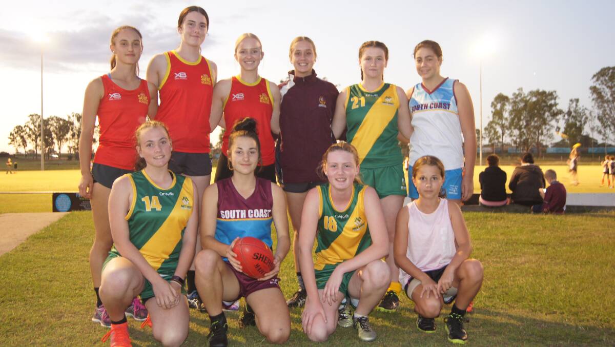 TALENTED: A number of female Jimboomba Redbacks players competed at the state carnival earlier this month. Photo: Jacob Wilson