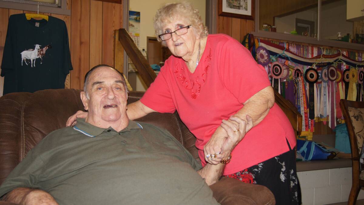 OLD LOVE:  Brian and Joan Sweet have been married for 60 years. Photo: Jacob Wilson