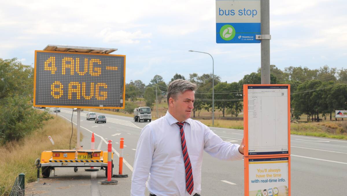 ROADWORKS: Logan MP Linus Power has welcomed the start of a $14 million upgrade to the Mount Lindesay Highway. 