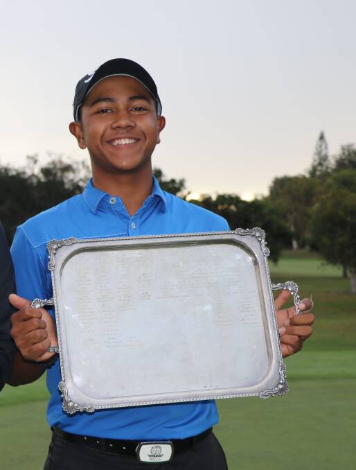 TOP 10: Hills College Golf Academy member Zubair Firdaus finished in eighth place at the 2019 Queensland Boys Amateur Championship from July 2 to July 5.