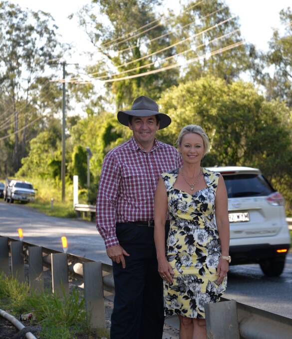MEETING: Logan councillors Phil Pidgeon and Trevina Schwarz briefed Logan Country Safe City members on the need for a sewage treatment plant to service the Yarrabilba and Park Ridge development corridor. 