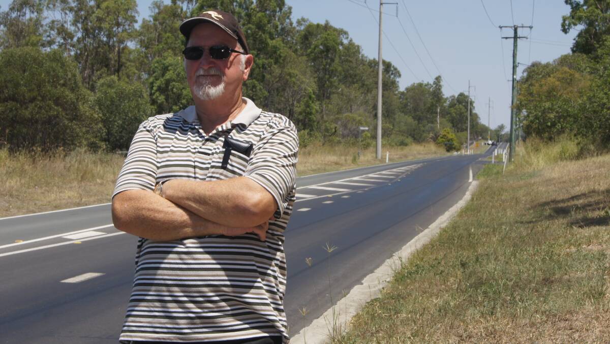 BOUNDARY: Cedar Vale resident Shane Underwood wants local government boundaries changed to be represented by Scenic Rim Council. Photo: Jacob Wilson