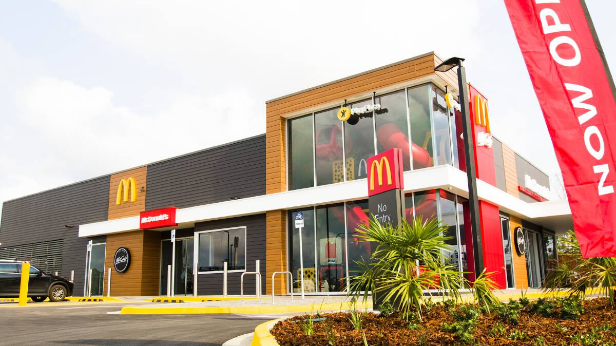 GOLDEN ARCHES: McDonalds opened at Flagstone on Tuesday, December 10. Photo: Peet