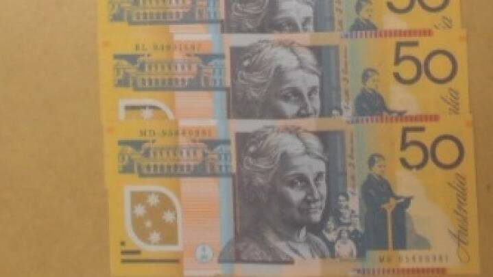 FAKE: Jimboomba police have revealed reports of counterfeit currency at Logan Village. Photo: Queensland Police