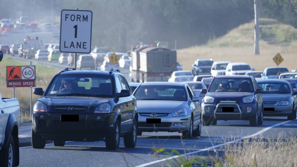 CONGESTED: The Mount Lindesay Highway was ranked as the 11th most congested in Queensland according to an RACQ survey.