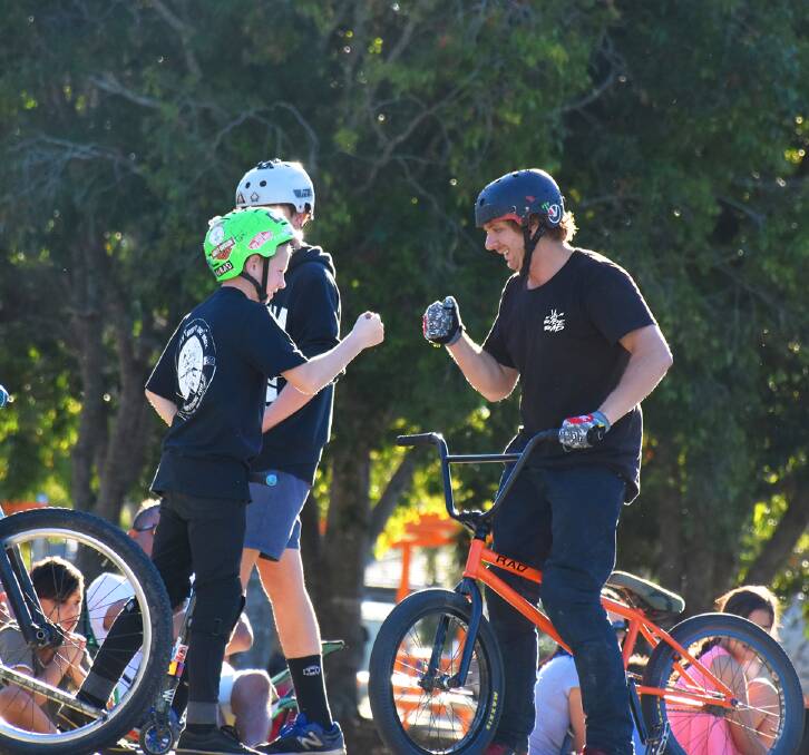 CAMARADERIE: Riding Against Drugs is an organisation which encourages a positive youth culture at skate parks. Photo: RAD
