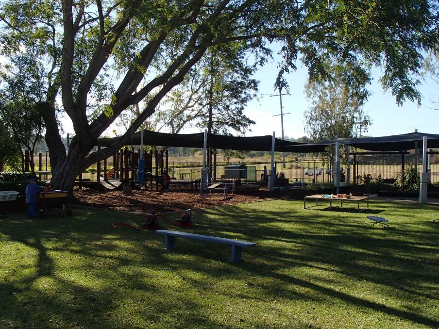 IT'S TIME TO PLAY: At Beaudesert Community Kindergarten children have the freedom to move around and explore the environment which includes open spaces.