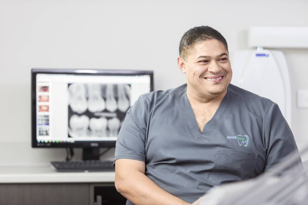HERE FOR YOU: Dr Mervyn is one of the five dentists at Toothkind Jimboomba. Visit the team to see how they can help your smile in 2018. Photo: Supplied 