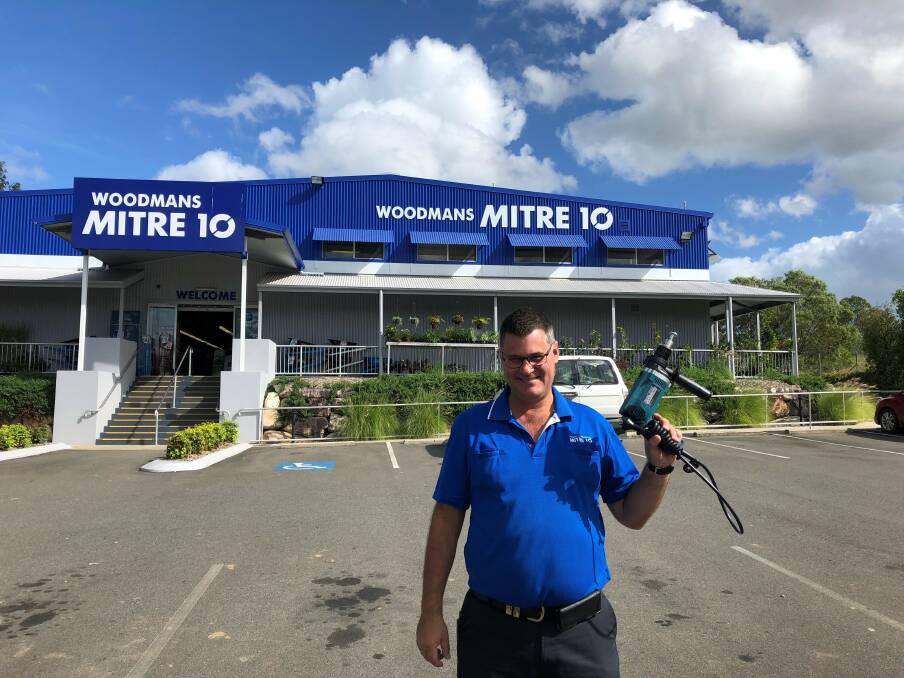 Job ready: Doing it yourself can be great fun and save you money and the Woodman's Mitre 10 team ensure you are doing the job correctly. 
