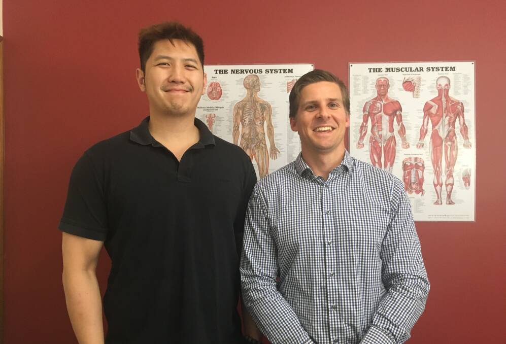 Owners of Resolve Health Philip Chan (left) and Clint Chrzanowski. Photo: supplied. 