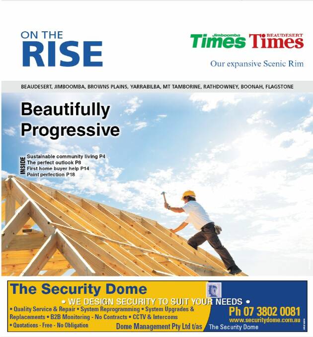 CLICK on the ON THE RISE cover to view the E-edition.