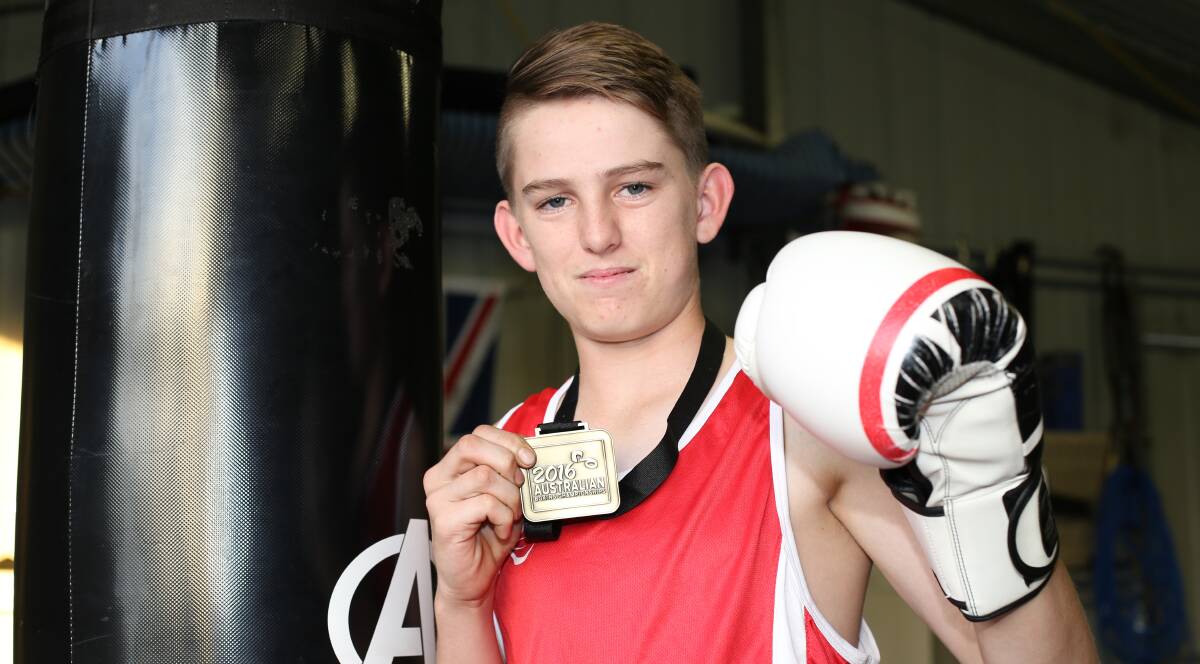 Gold: Veresdale Scrub boxer Isaac Pilon adds another notch to his already highly decorated career belt as one of the rising stars of the sport.  