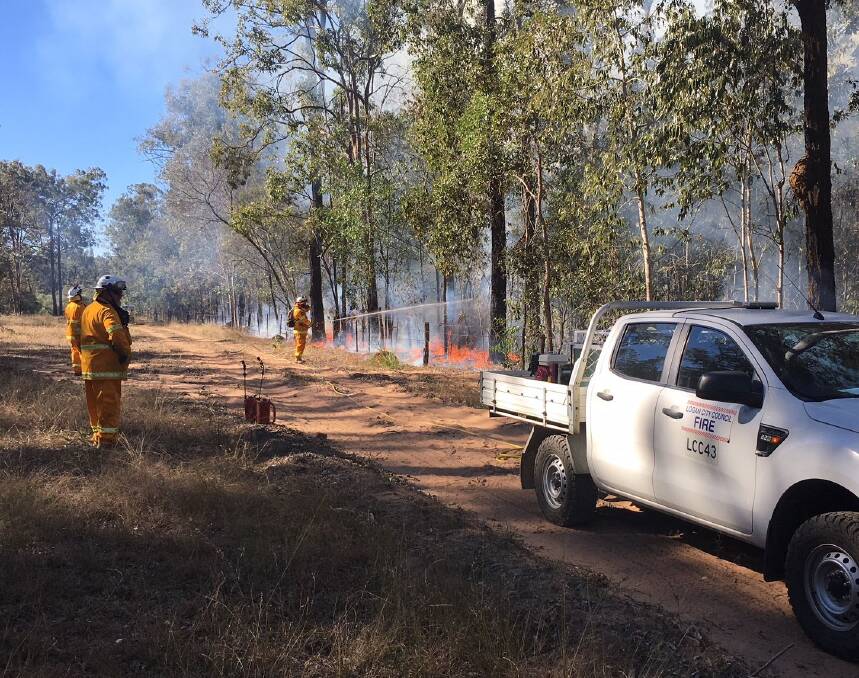 HAZARD REDUCTION: Five controlled burns have been conducted around Logan including at Greenbank and Munruben.