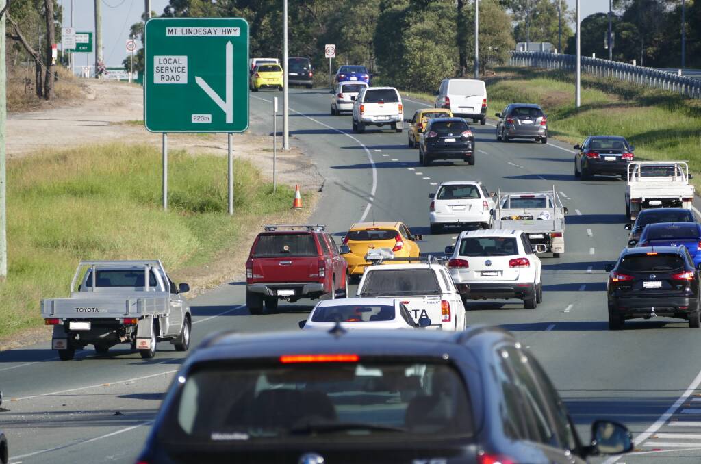 BUSY: Congestion has long been a problem on the Mount Lindesay Highway.
