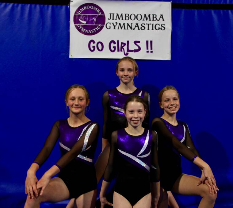 LEVEL FIVE: Cailin Ryan, Erin Saxelby, Taryn Seymour and Jayde Moore.