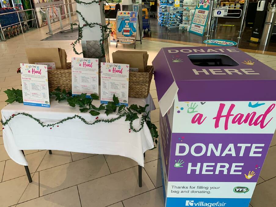 LEND A HAND: Residents can donate to help those in need this Christmas at Village Fair Shopping Centre.