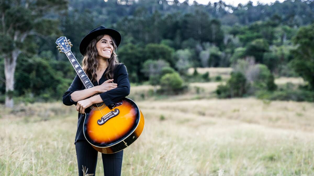 COUNTRY SONGSTRESS: Briana Dinsdale will launch her debut album at Shailer Park this weekend.