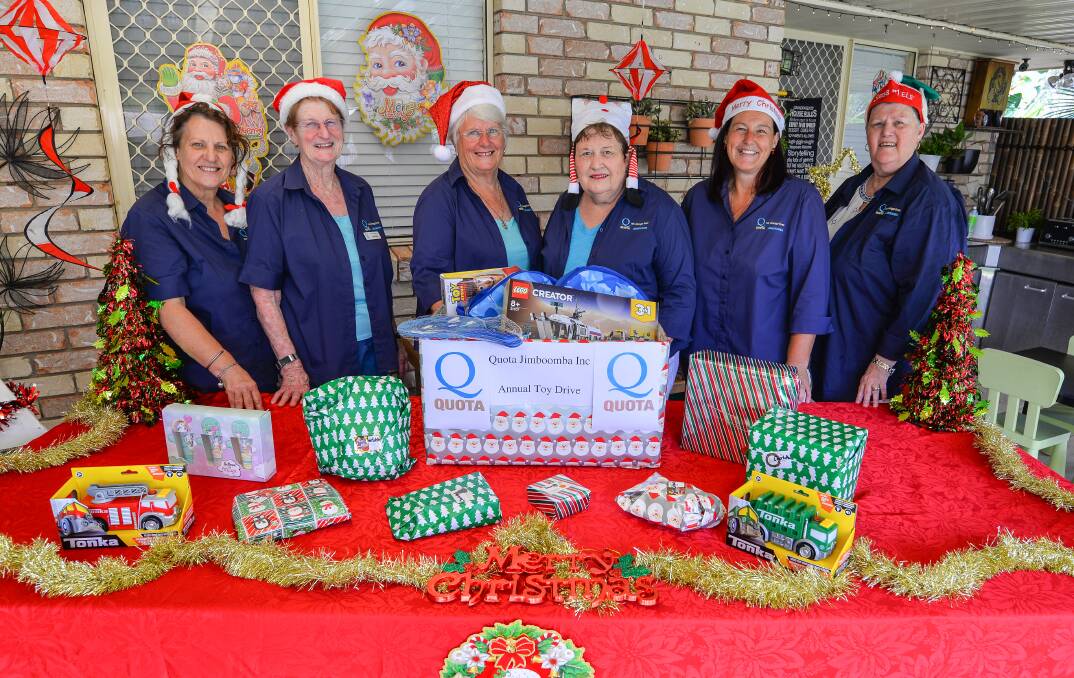 FESTIVE: Quota Jimboomba members are helping to spread the holiday cheer.