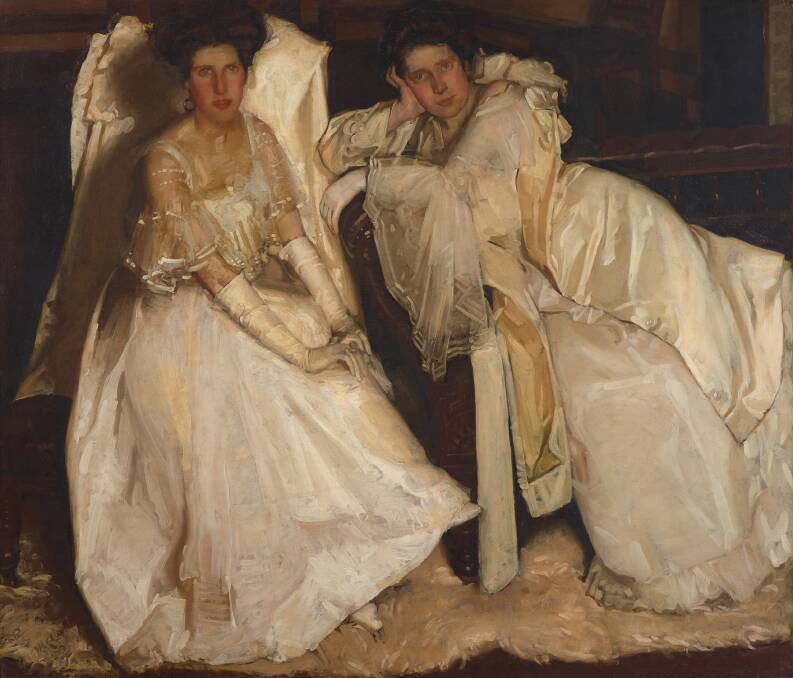Hugh Ramsay's Two Girls in White, 1904. Picture: Supplied