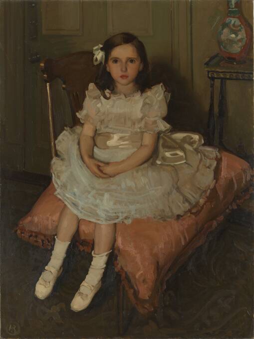 Miss Nellie Patterson, painted in 1903, is a favourite at the National Gallery of Australia. Picture: Supplied