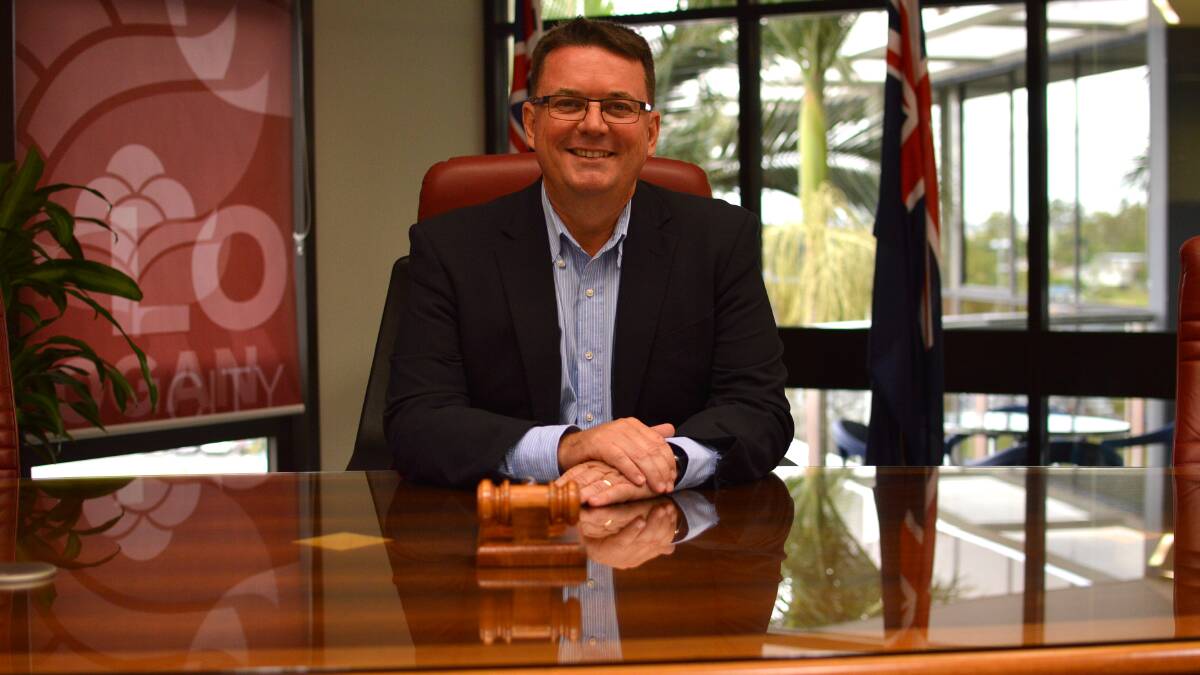 MAYOR SUSPENDED: Cr Luke Smith in happier times after his victory at the 2016 local government elections. The CCC's Operation Belcarra looked into events surrounding the election.