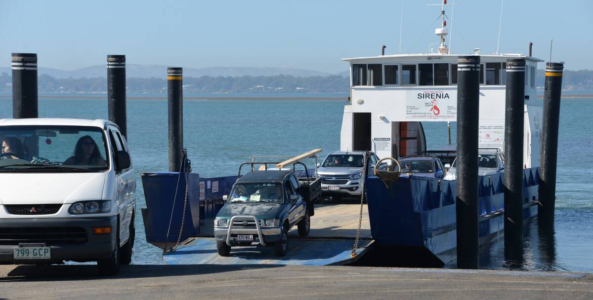 UNLOADING: Here's one way to get around the Southern Moreton Bay islands.