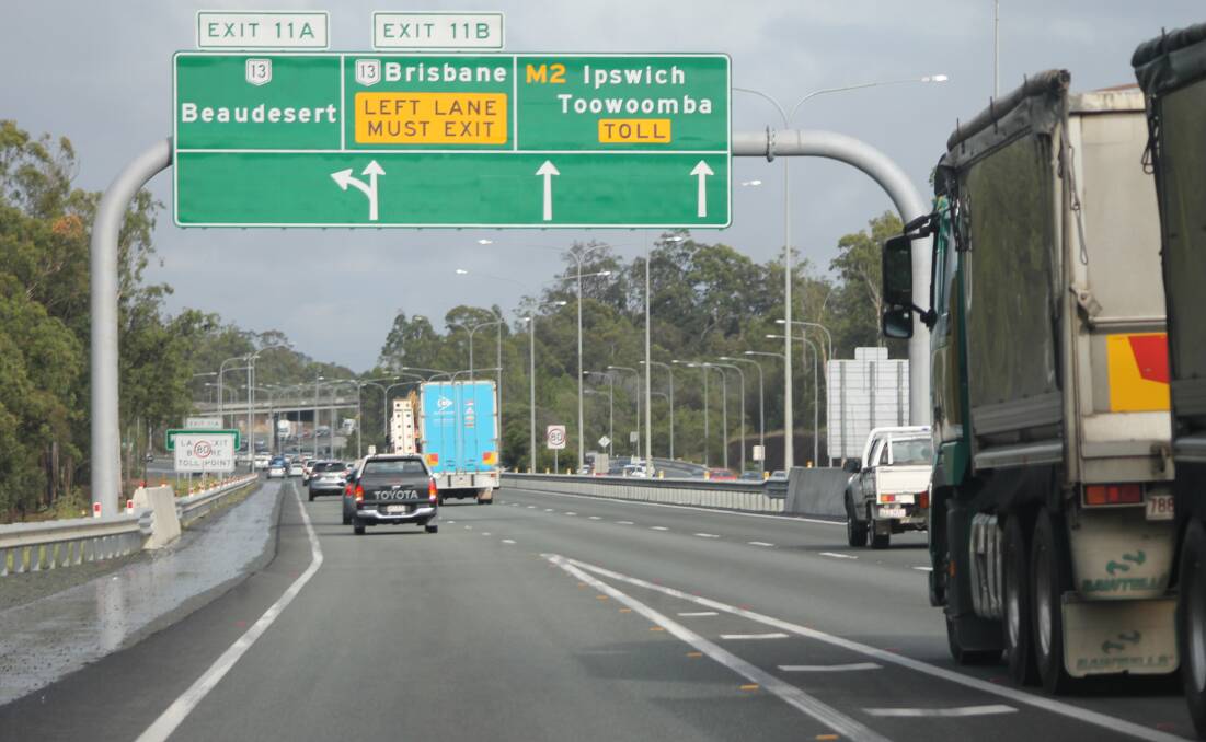 ROAD MOVES: Variable speed limits will be introduced on the M1. They have been found to cut rear-end and more serious crashes. Trucks also must stay in the left lane, another move which has reduced side swipes.