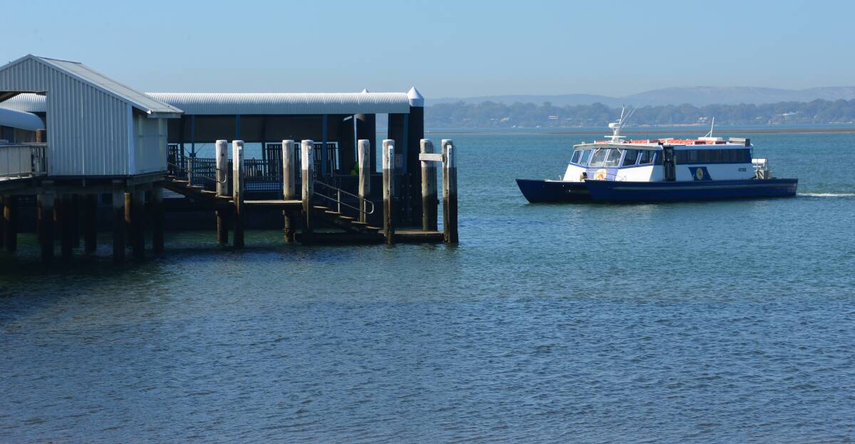 ALL ABOARD: The ferry to Coochiemudlo Island is a fine way to travel.