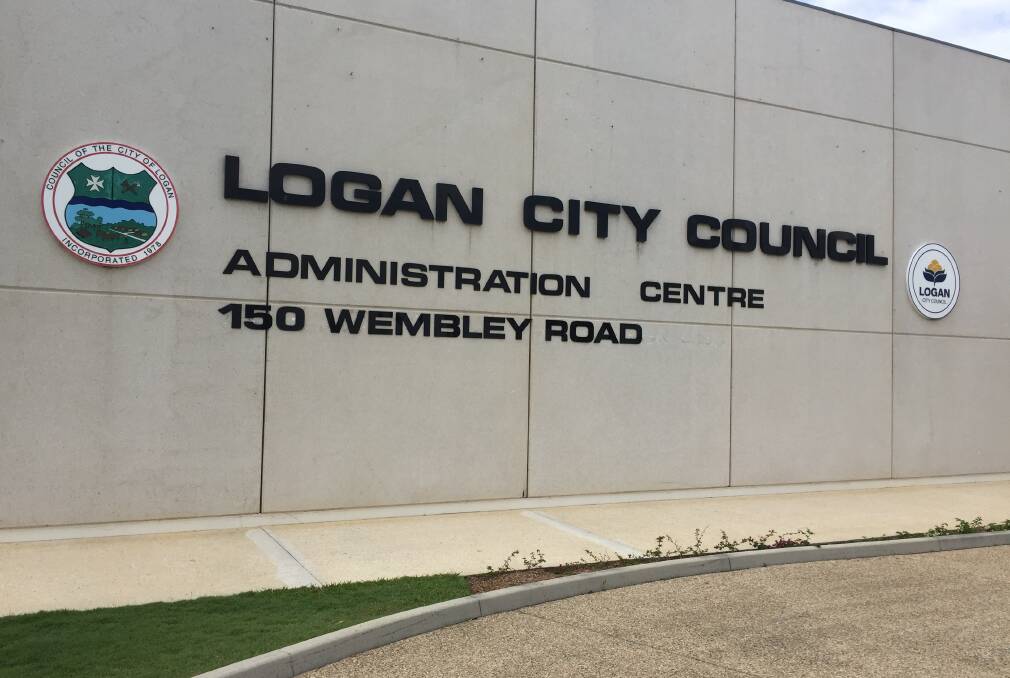 CREATIVE: The City of Logan emblem will be recreated using chicken wire and flowers. 