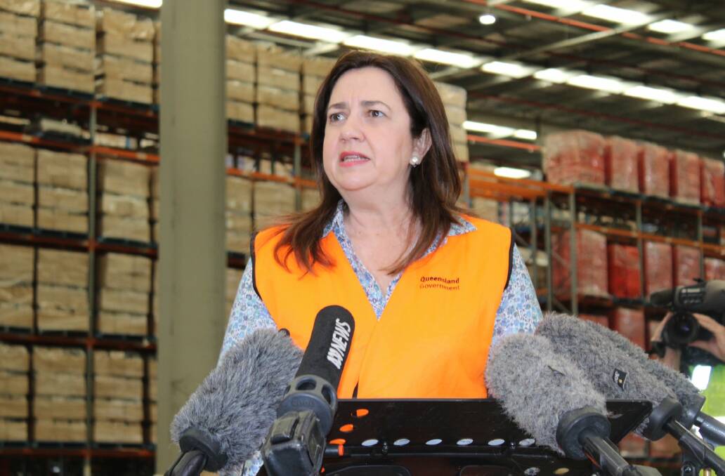 CHRISTMAS LOCKOUT: Premier Annastacia Palaszczuk says unvaccinated people are running out of time to get the jab. Photo: Jordan Crick