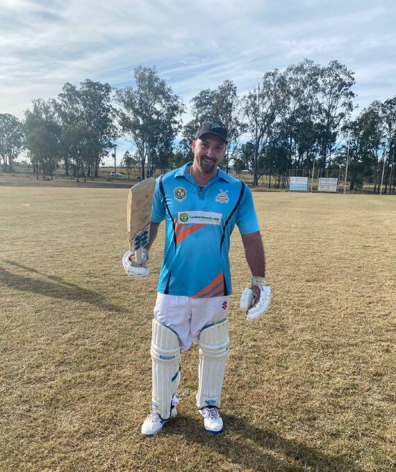 CLEARING THE PICKETS: Corey Zarb scored 50 from 33 balls in a 56 run win for Crafty Tappers against Borobies. 