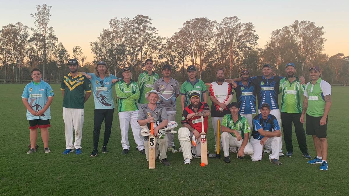 TIGHT CONTEST: Hit and Run defeated Jimby Crickets by 17 runs in a replay of last year's final. Duck Duck Gone were victorious over No Limits in the day's second match. 