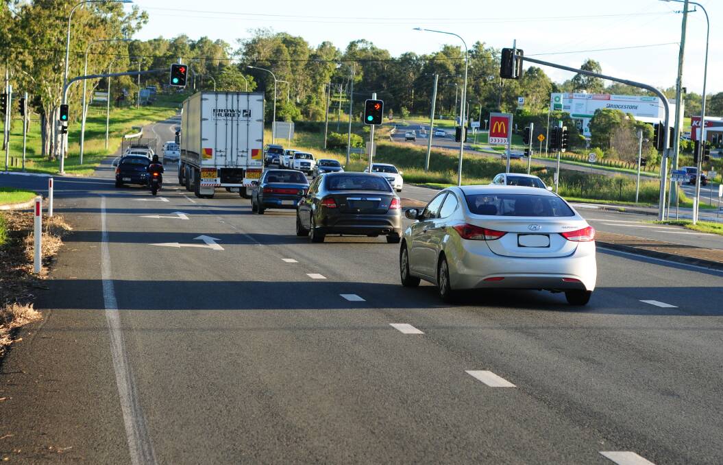 BIG FINE: Motorists are being warned about using mobile phones behind the wheel as detection cameras are rolled out across Queensland. Photo: Matt McLennan